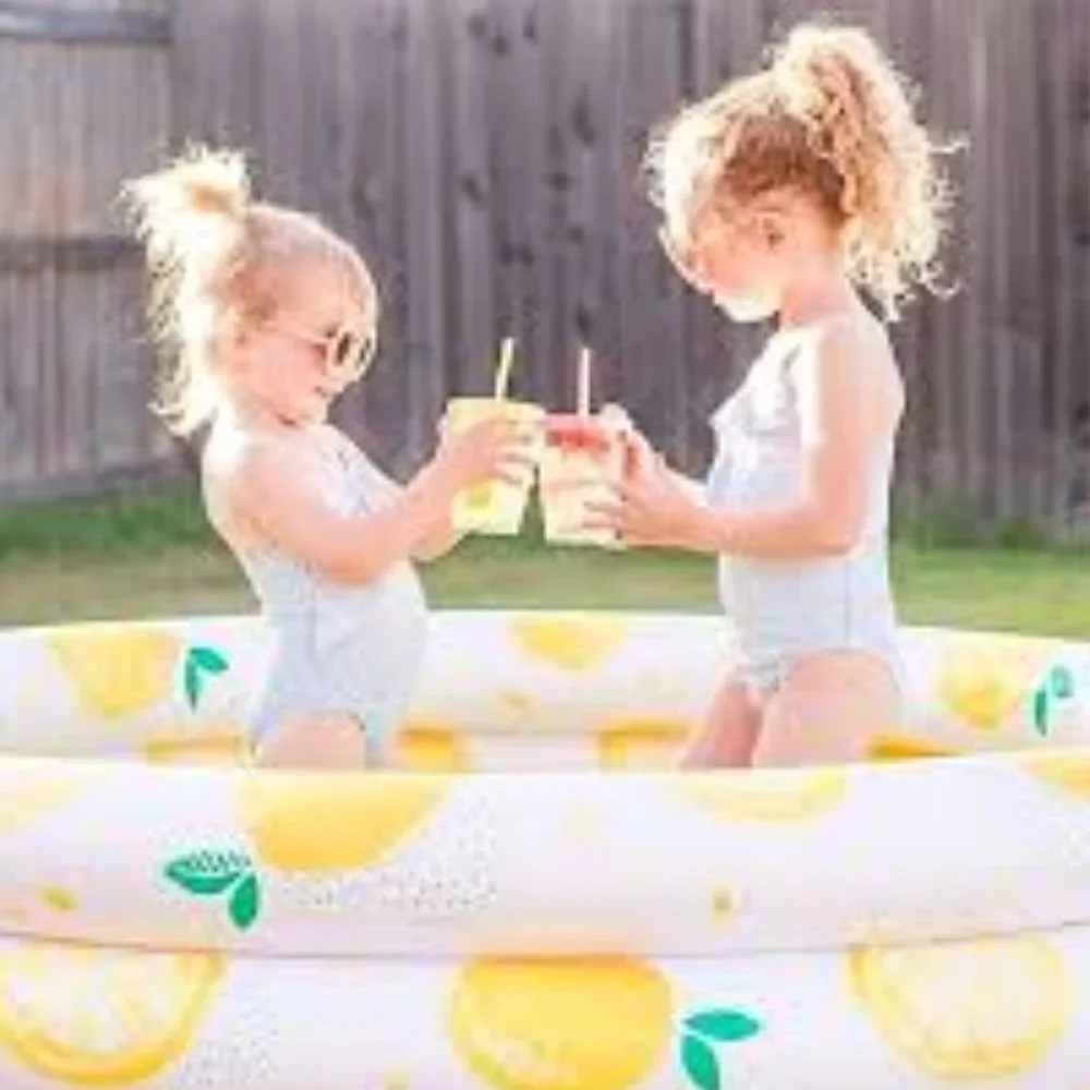 NEW MinniDip Citrus Inflatable Swimming Pool - Picture 2 of 9